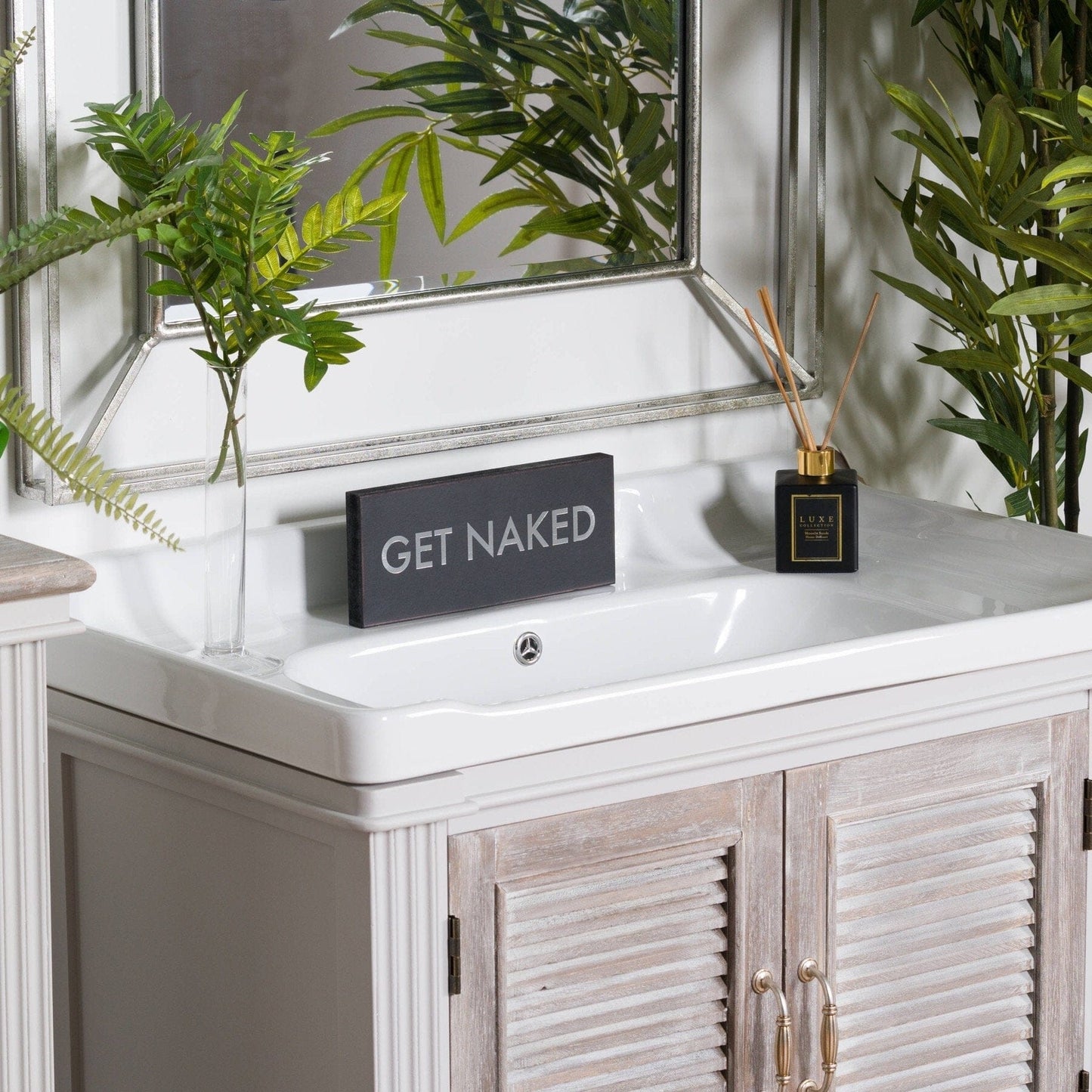 Get Naked Metallic Detail Plaque Hill Interiors