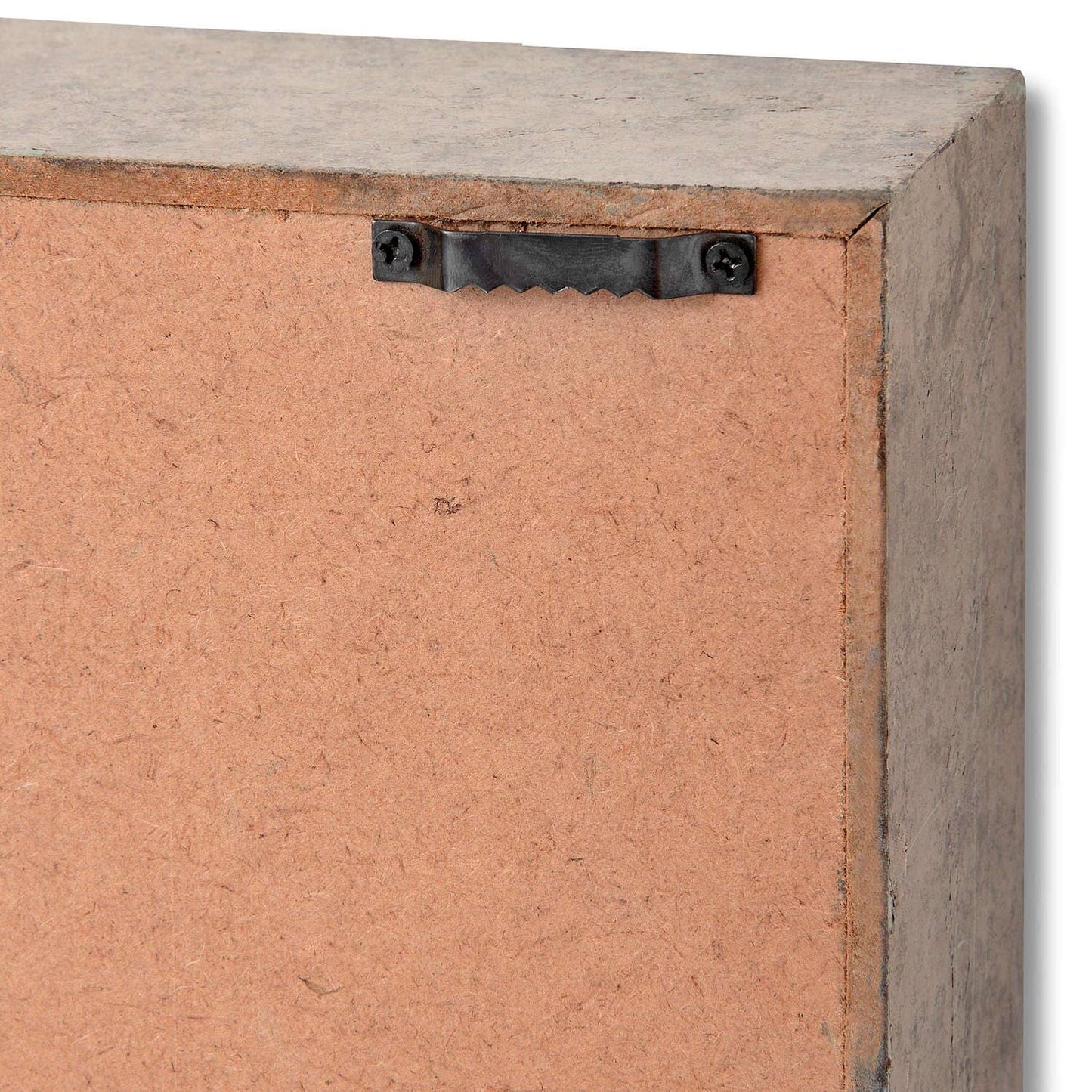 Mirrored Square Framed Clock with Moving Mechanism Hill Interiors