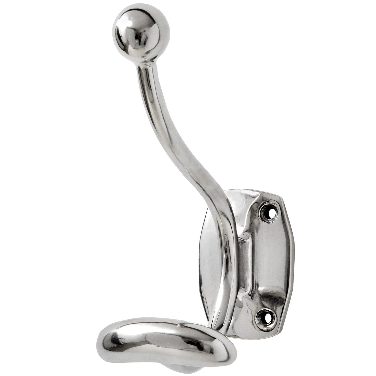 Single Hook Chrome Coat Hanger Hill Interiors
