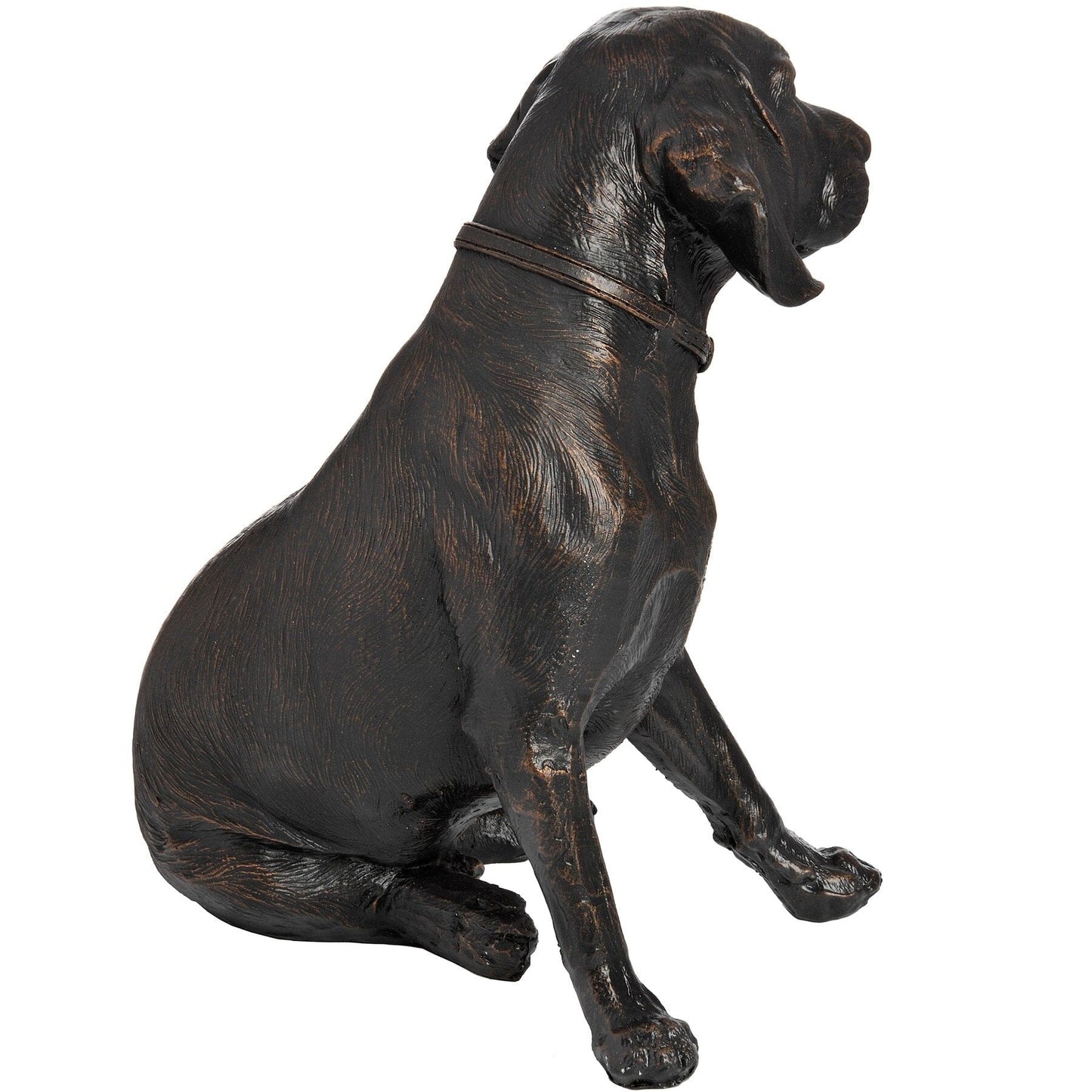 Sitting Spaniel In Antique Bronze Hill Interiors
