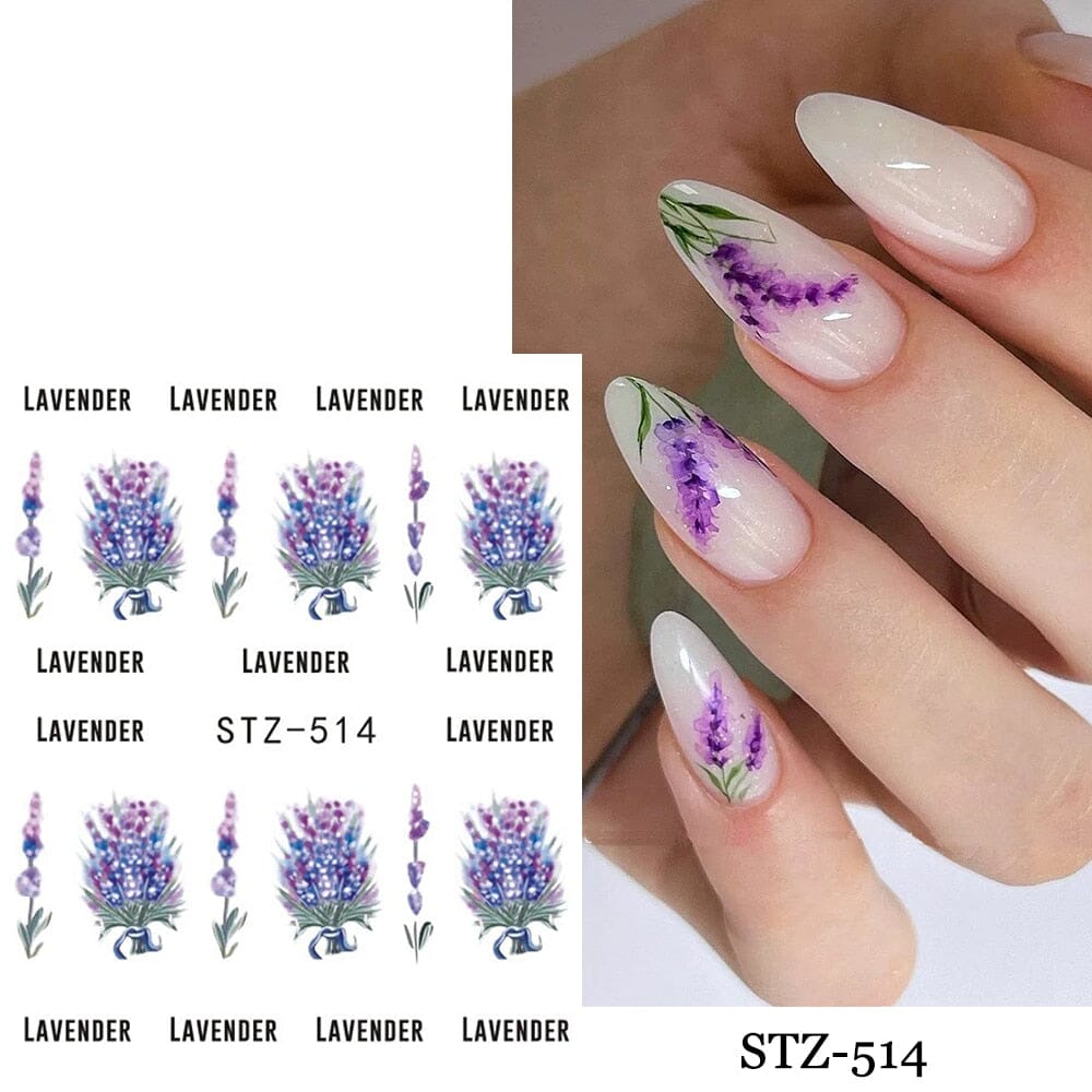 3D Black Snake Leaf Stickers for Nails Geometry Animal Simple Design Manicure Inspired Nail Decals Sliders DIY Decor GLSTZ-CS059 inkedbutterfly1 Black Gray 