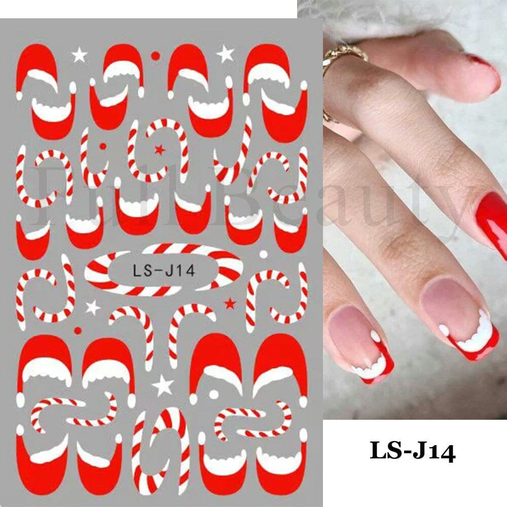 3D Black Snake Leaf Stickers for Nails Geometry Animal Simple Design Manicure Inspired Nail Decals Sliders DIY Decor GLSTZ-CS059 inkedbutterfly1 brown 