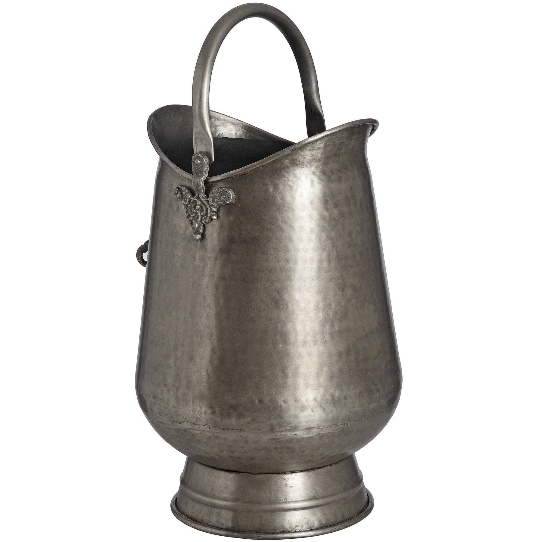 Antique Pewter Coal Bucket Hill Interiors 