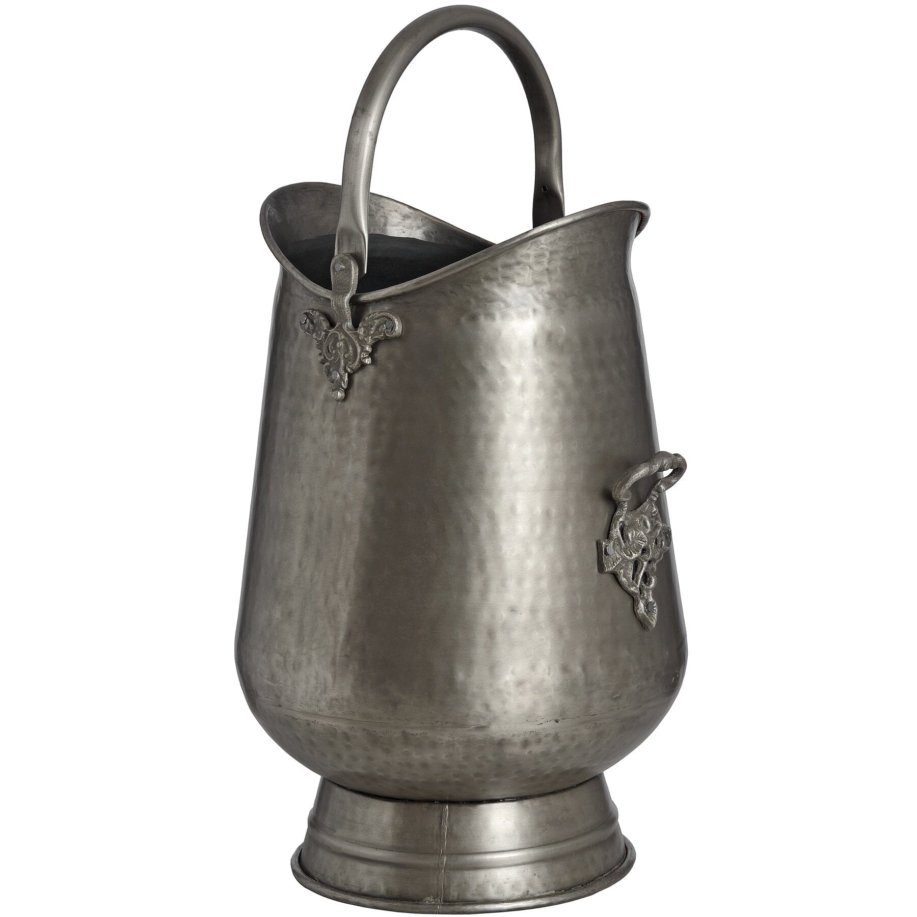 Antique Pewter Coal Bucket Hill Interiors 