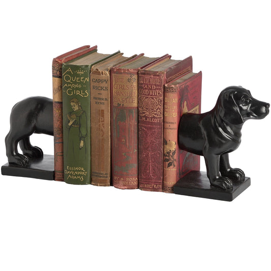 Dog Book Ends Hill Interiors 