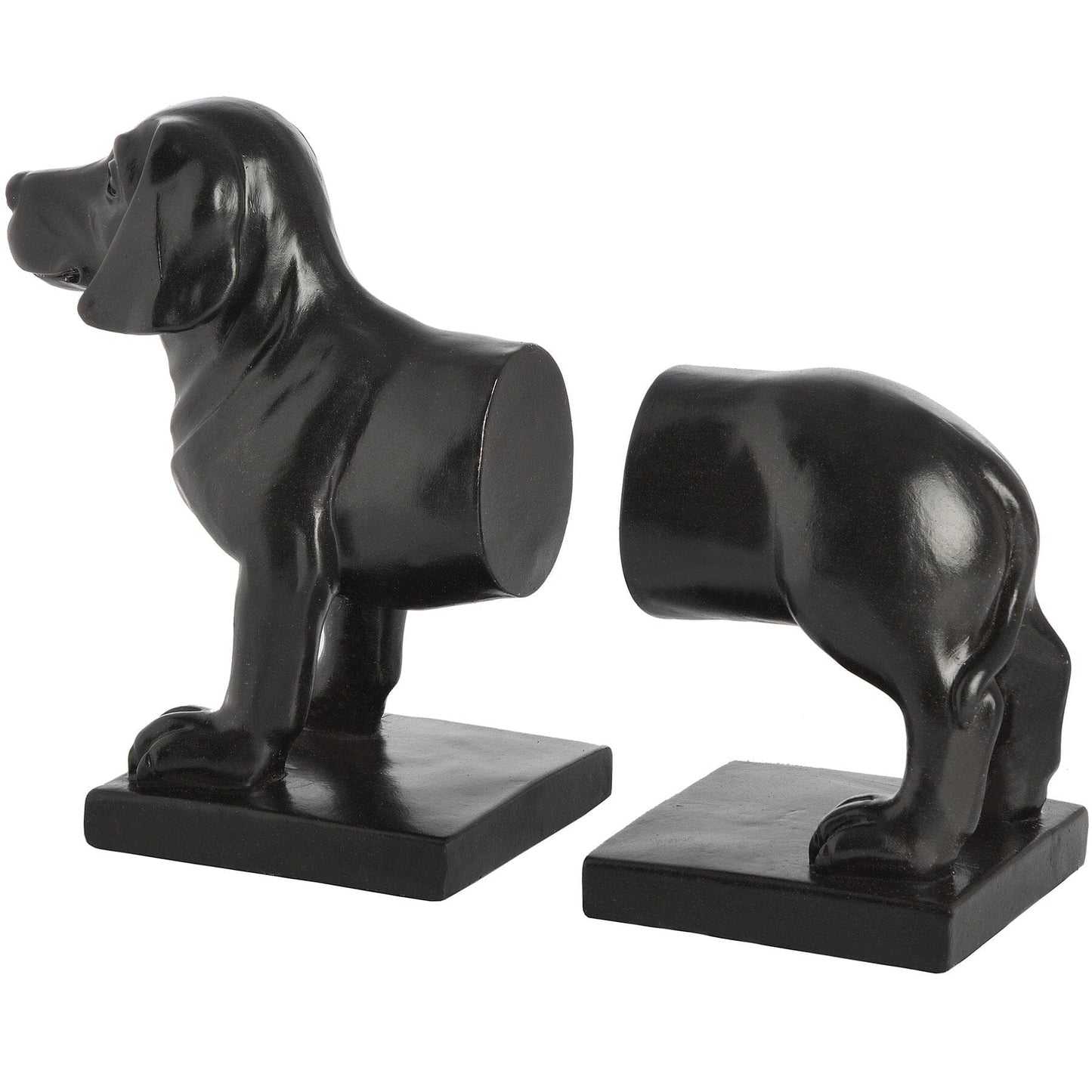 Dog Book Ends Hill Interiors 