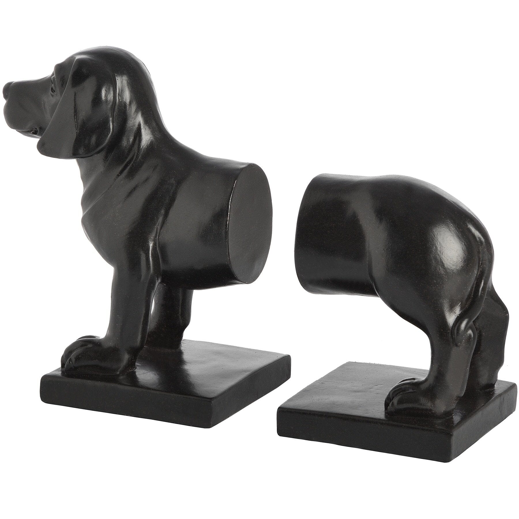Dog Book Ends Hill Interiors 