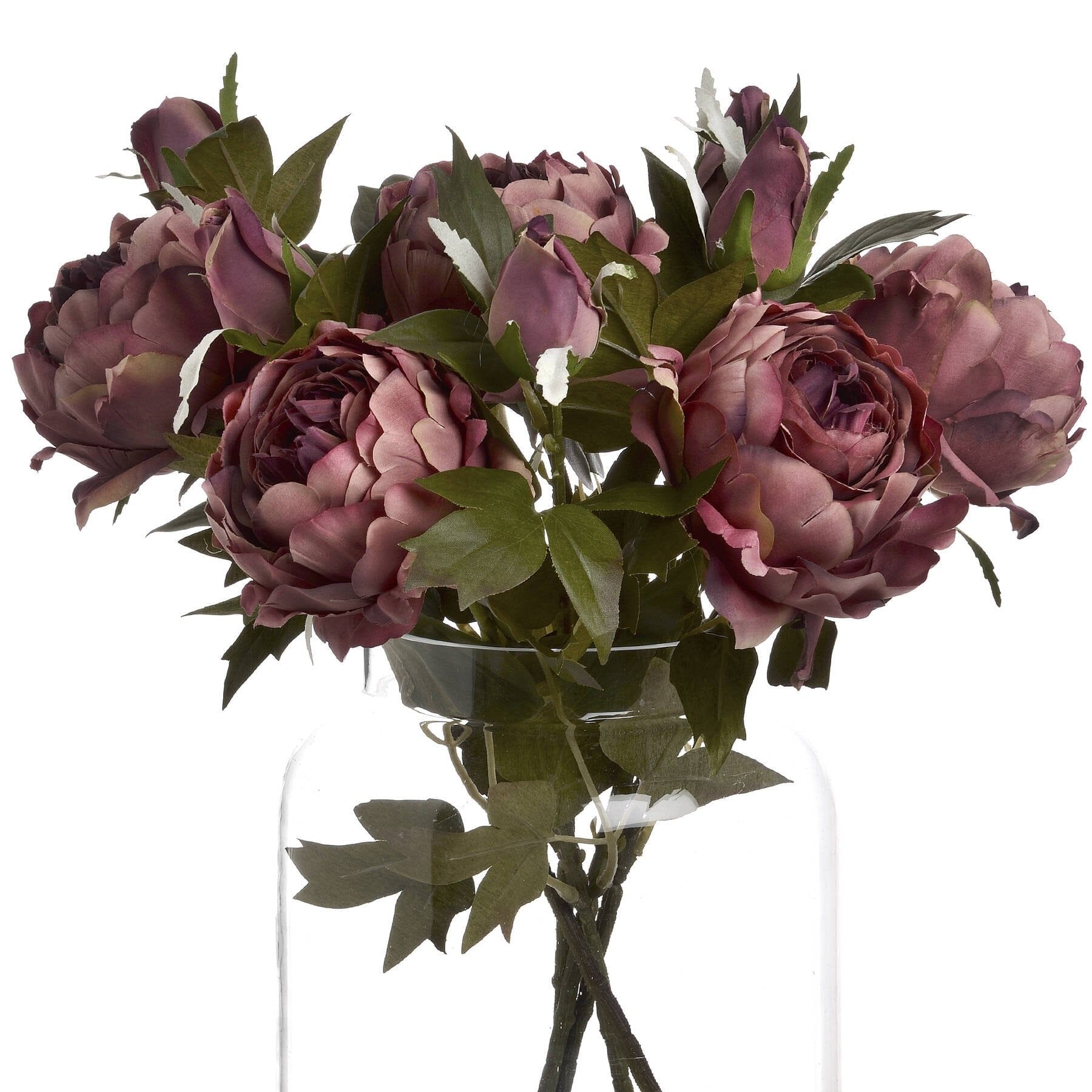 Dusty Pink Spray Rose Peony Hill Interiors 