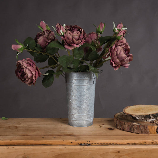 Dusty Pink Spray Rose Peony Hill Interiors 