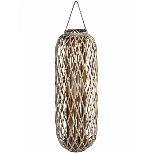 Huge Standing Wicker Lantern Hill Interiors 