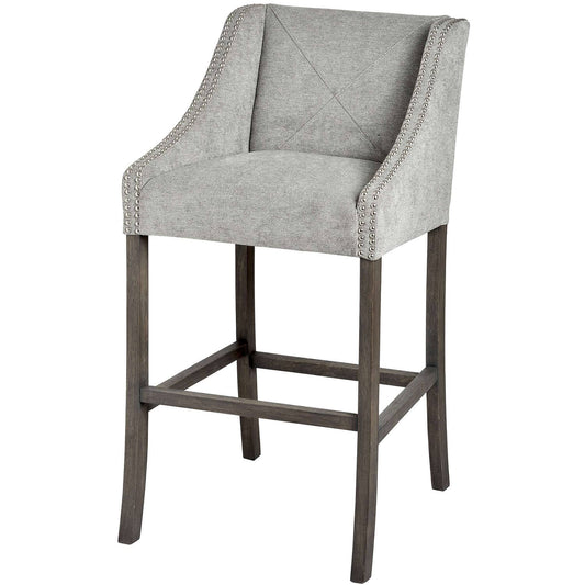 Luxury Ring Back Bar Stool Hill Interiors 