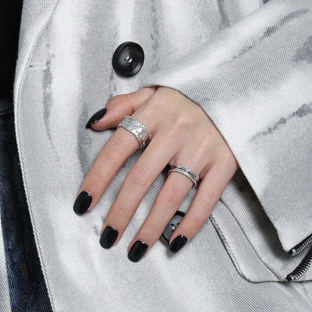 New Beads Wave 925 Sterling Silver Adjustable Ring Silverbene 