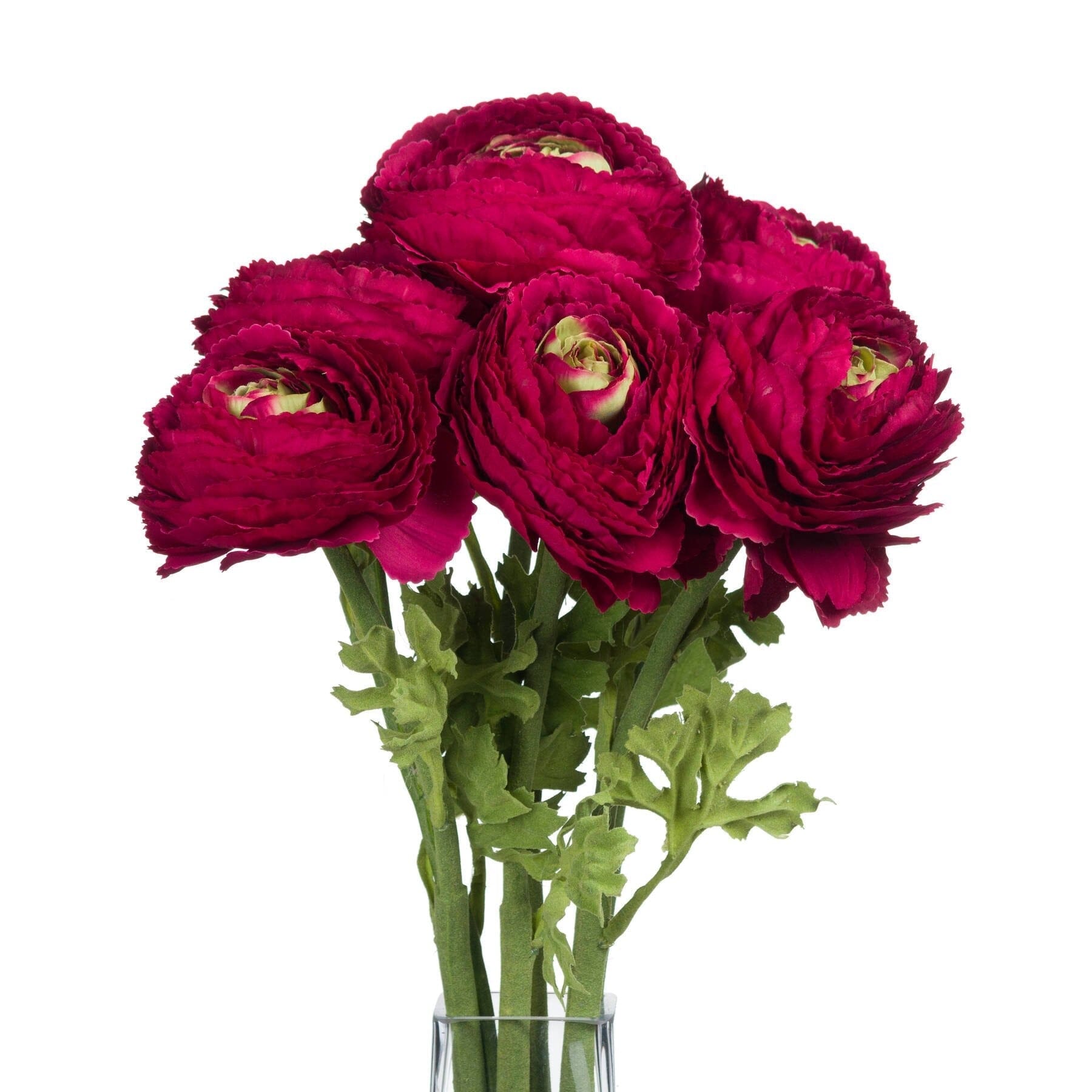 Red Ranunculus Spray Hill Interiors 