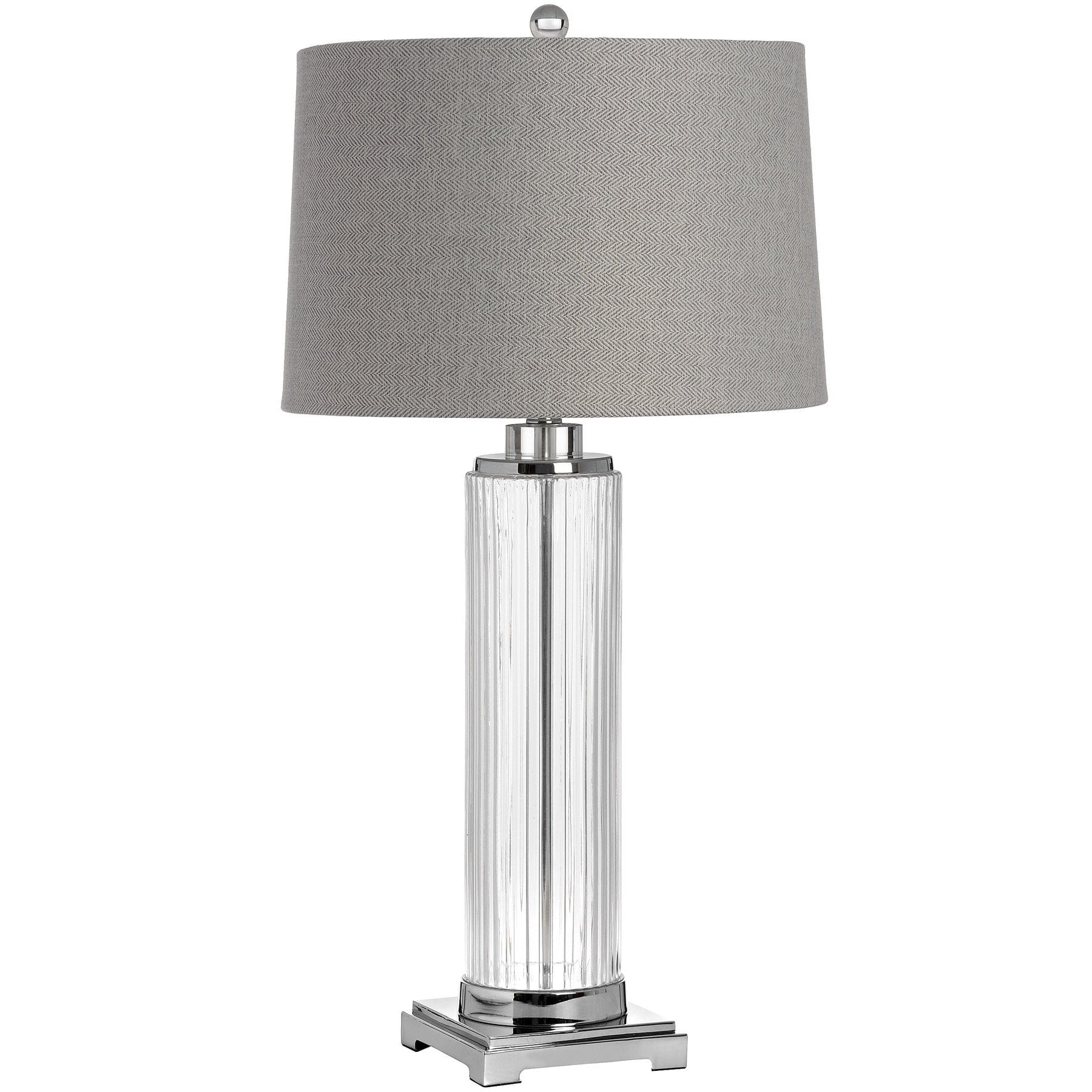 Roma Glass Table Lamp Hill Interiors 