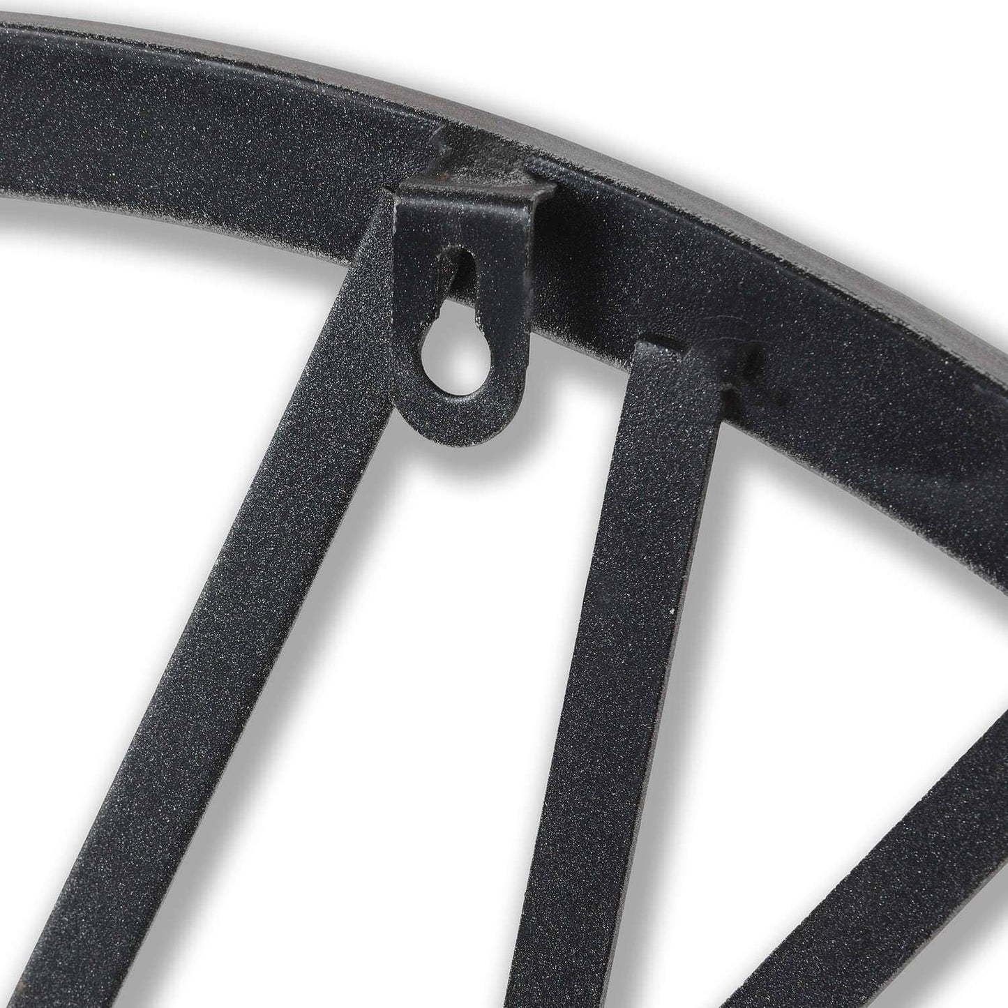 Silver Heart Skeleton Wall Clock Hill Interiors 