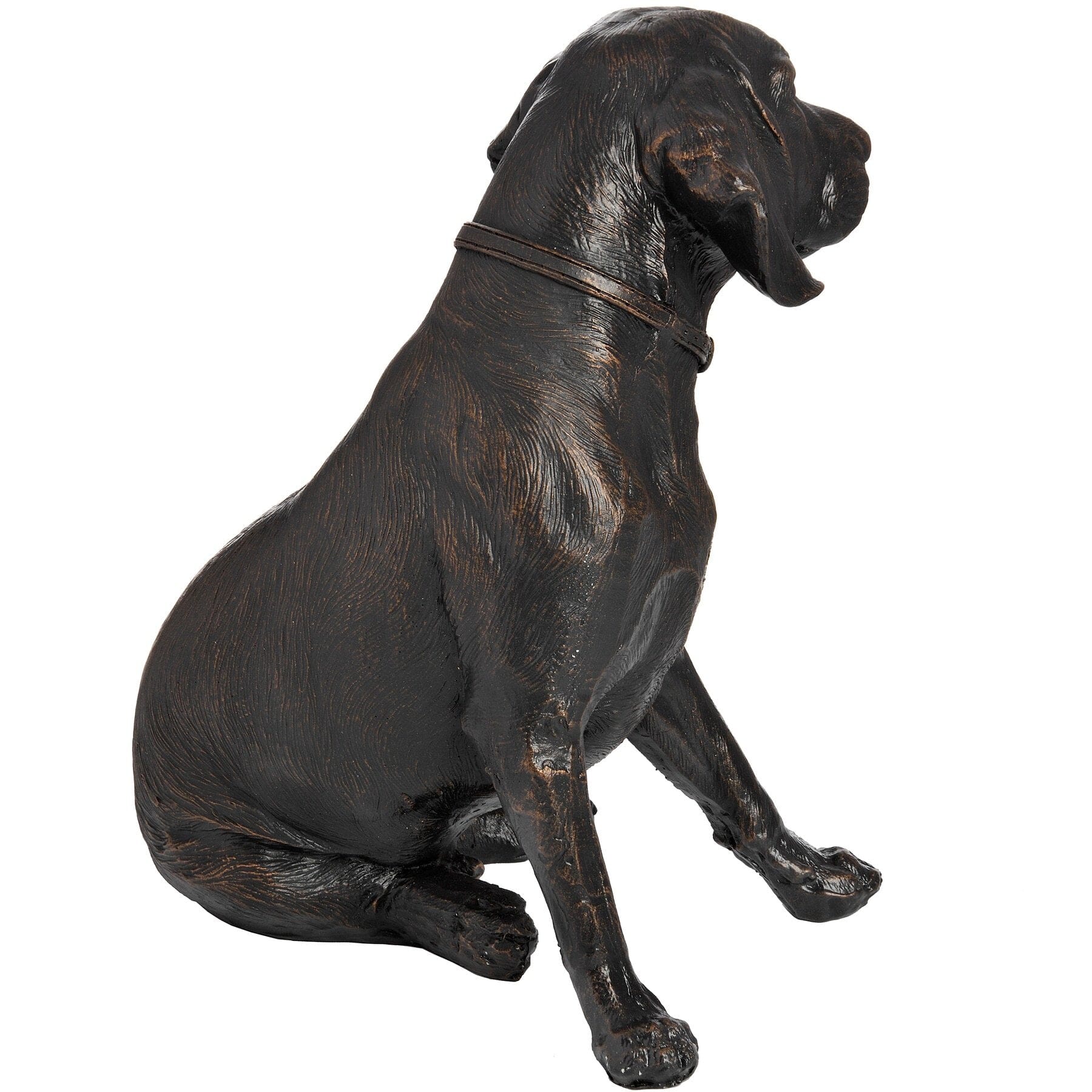 Sitting Spaniel In Antique Bronze Hill Interiors 