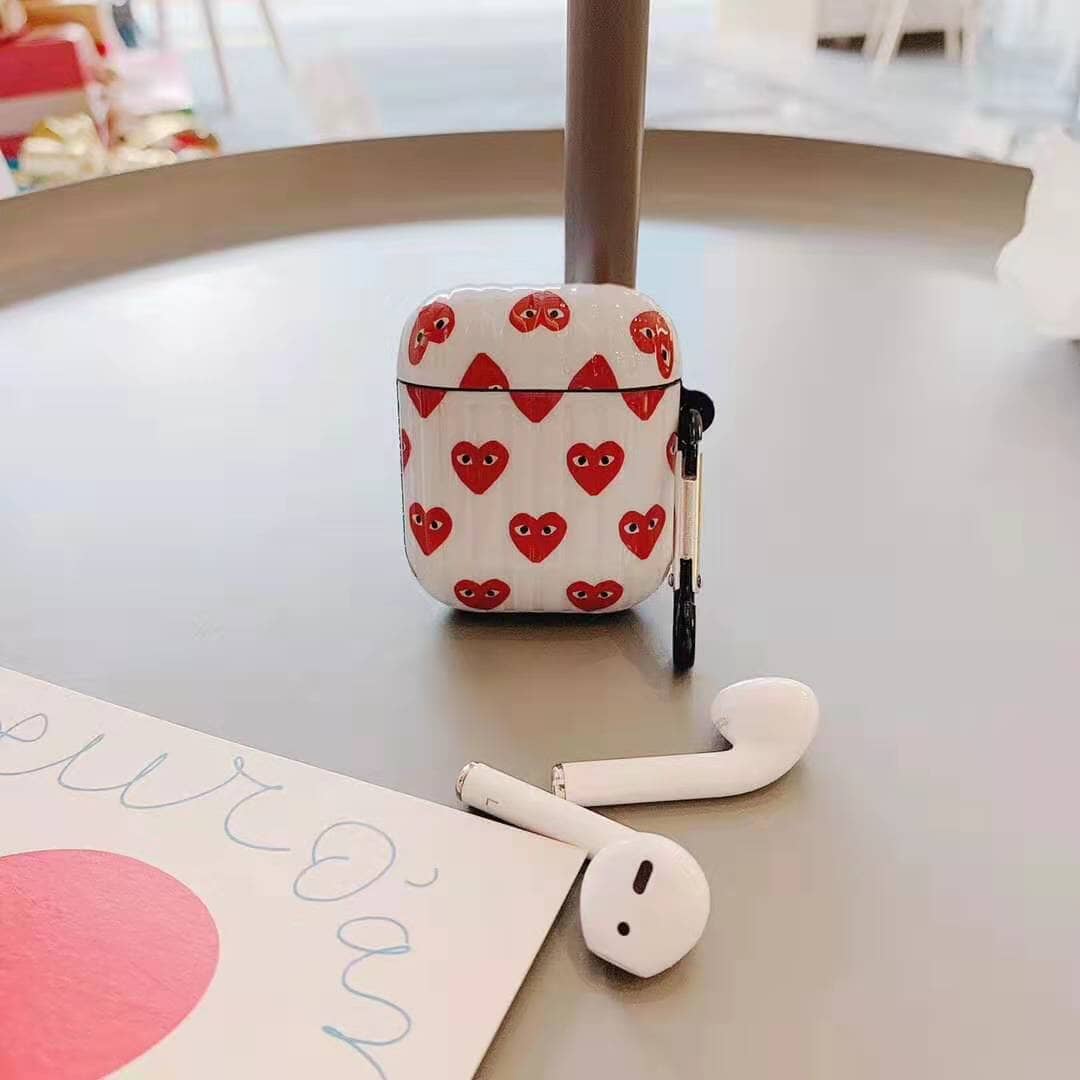 inkedbutterfly1 Tide brand love airpods pro protective cover Apple 2 generation bluetooth earphone shell anti-fall creative stripe suitable for women