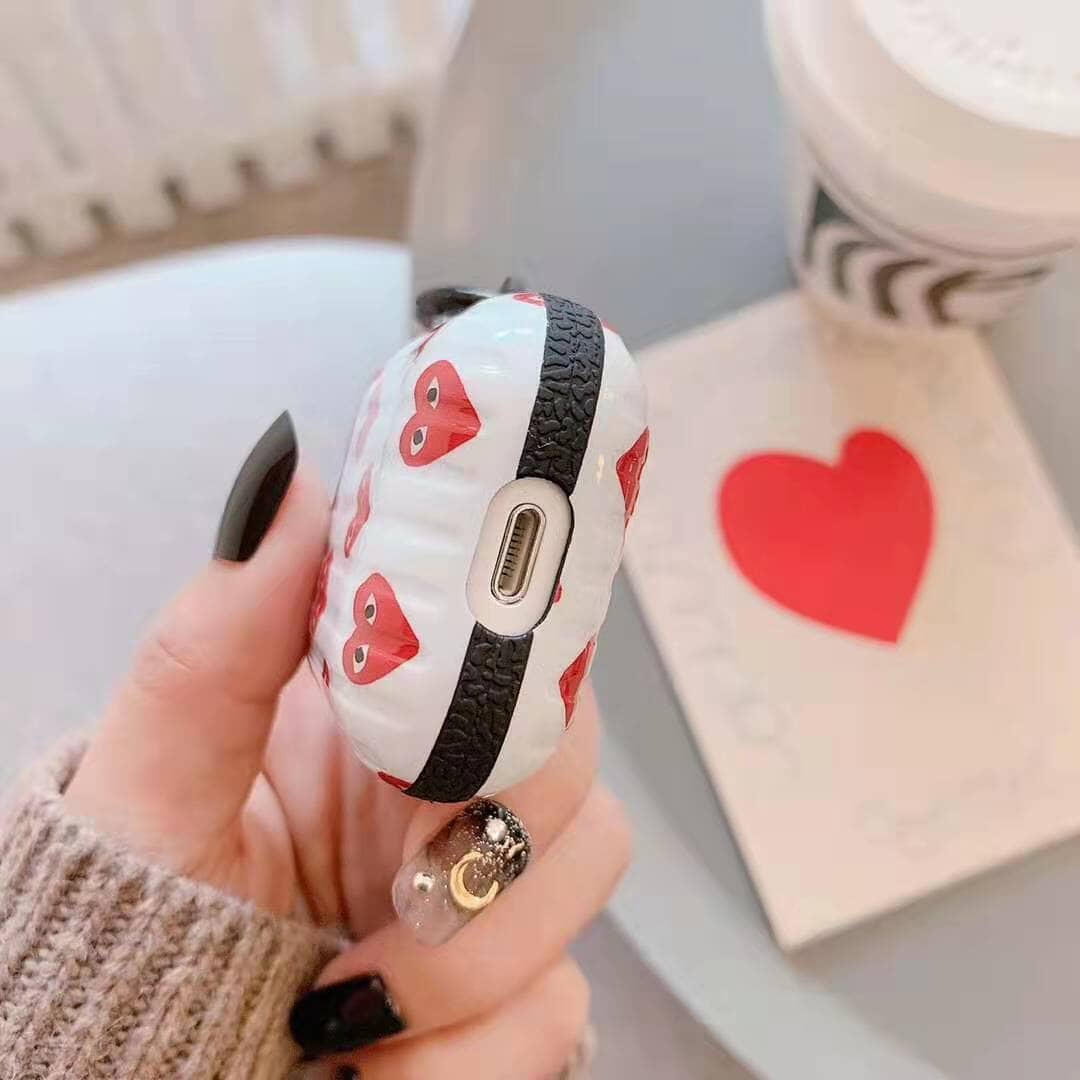 inkedbutterfly1 Tide brand love airpods pro protective cover Apple 2 generation bluetooth earphone shell anti-fall creative stripe suitable for women