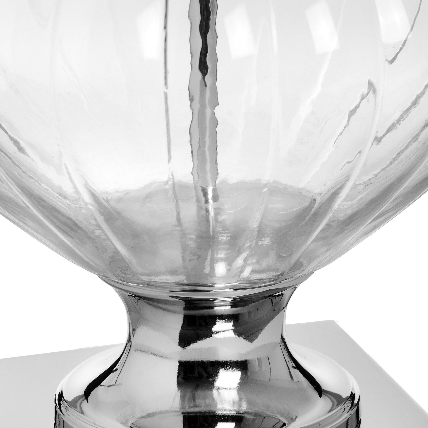 Verona Glass Table Lamp Hill Interiors 